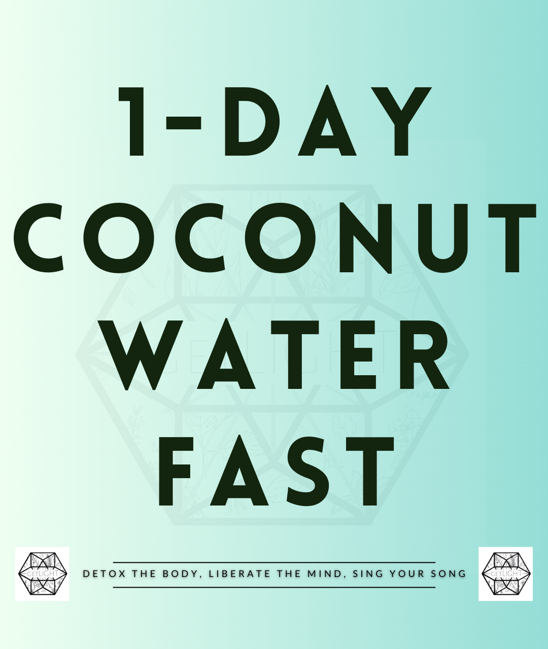 1  | 3 | 7 | 10 Day Coconut Water Fast + Cleanse Guide