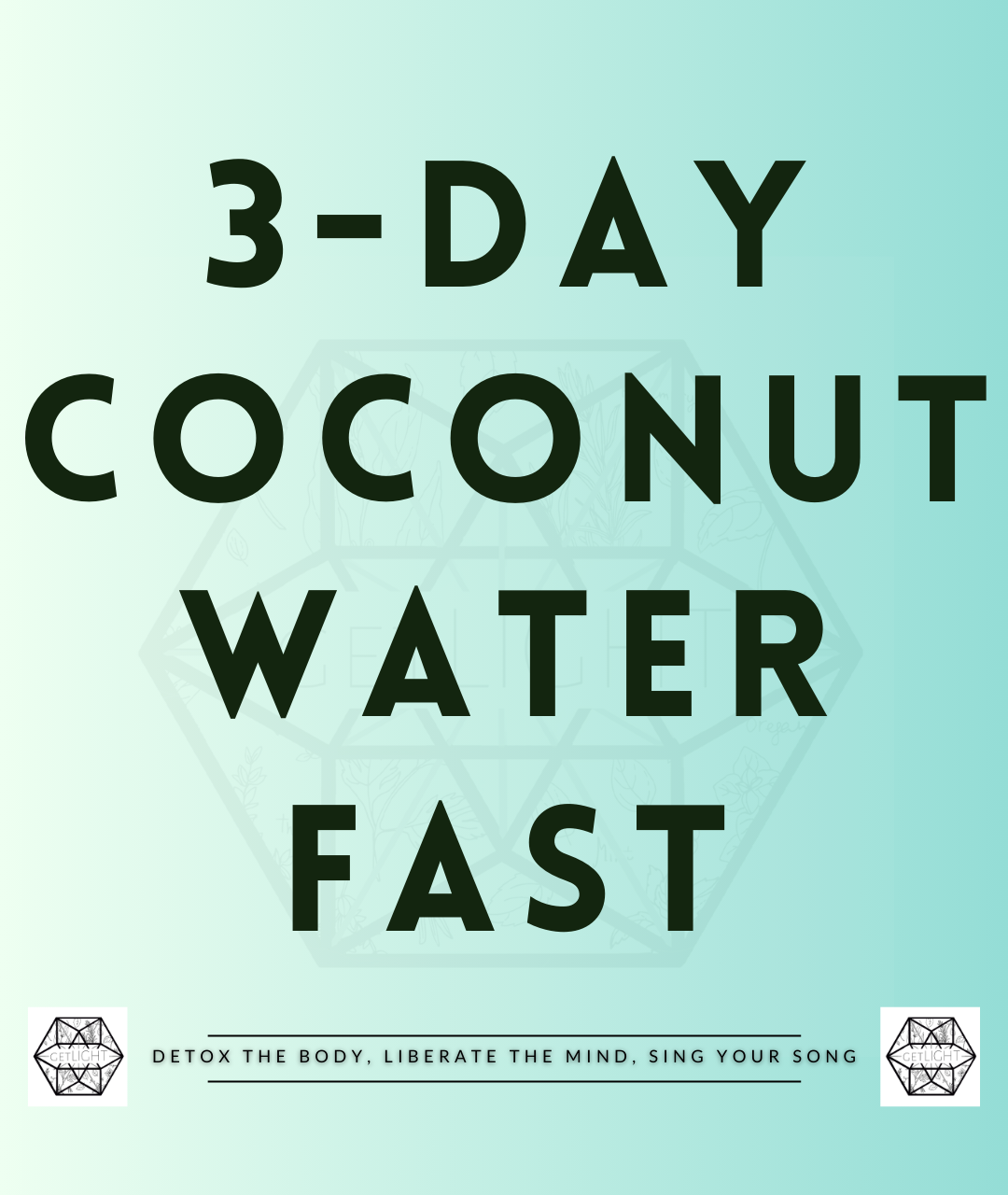 1  | 3 | 7 | 10 Day Coconut Water Fast + Cleanse Guide
