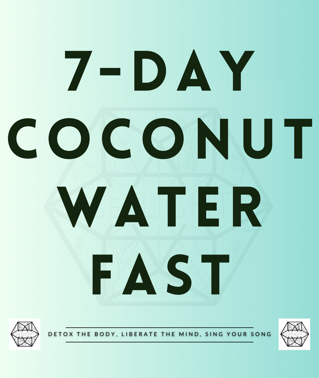 1  | 3 | 7 | 10 Day Coconut Water Fast + Cleanse Guide