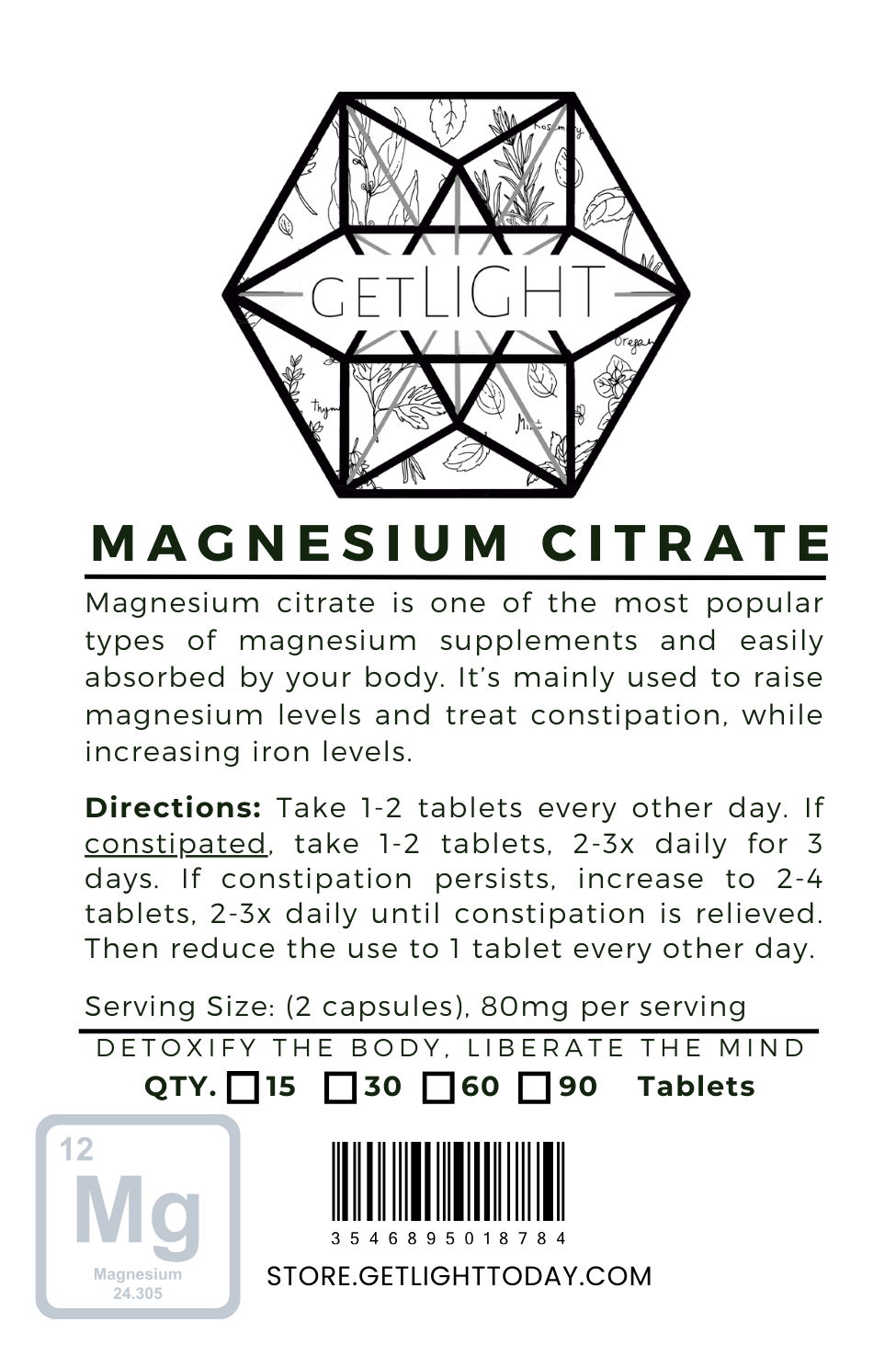Magnesium Citrate