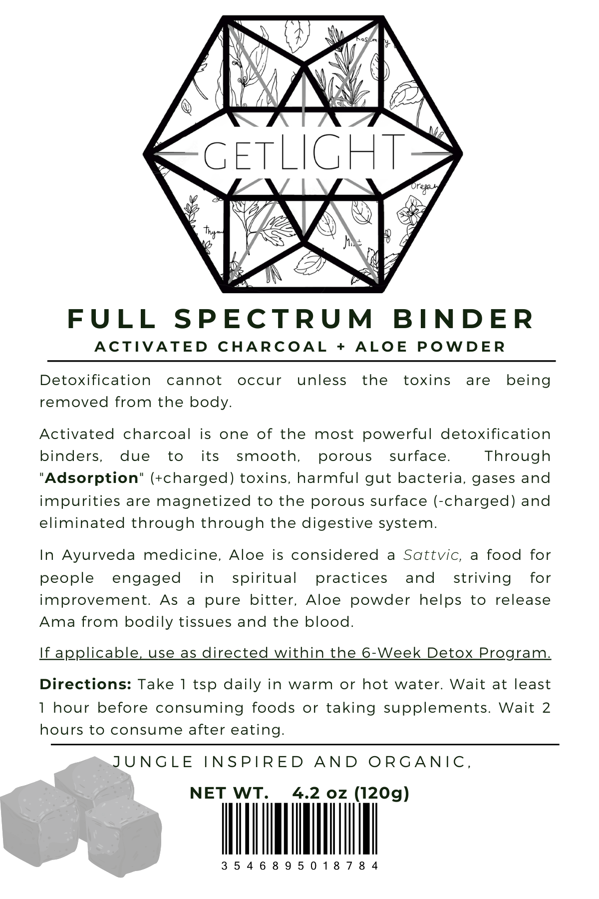 Full Spectrum Binder (Activated Charcoal)