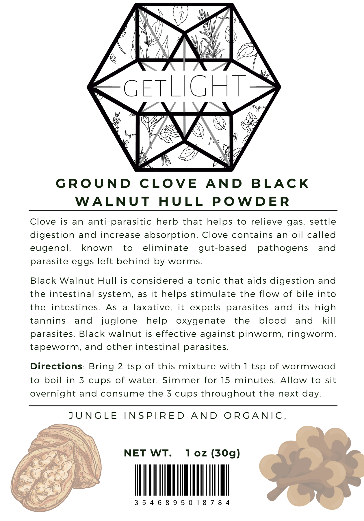 Ground Clove and Black Walnut Hull Benefits