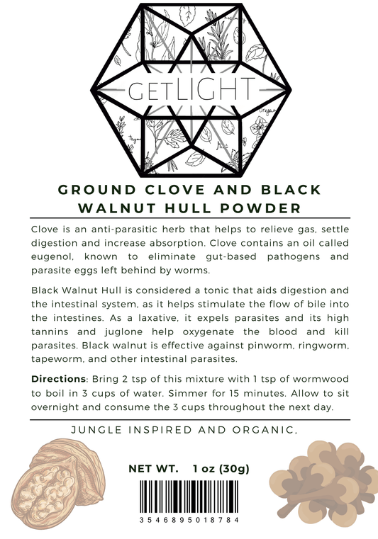 Ground Clove and Black Walnut Hull Benefits
