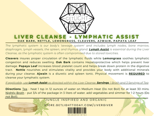 Liver Cleanse - Lymphatic Assist (ONLY Available with our 3-Day Liver Cleanse)