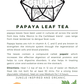 Papaya Leaf Tea Benefits