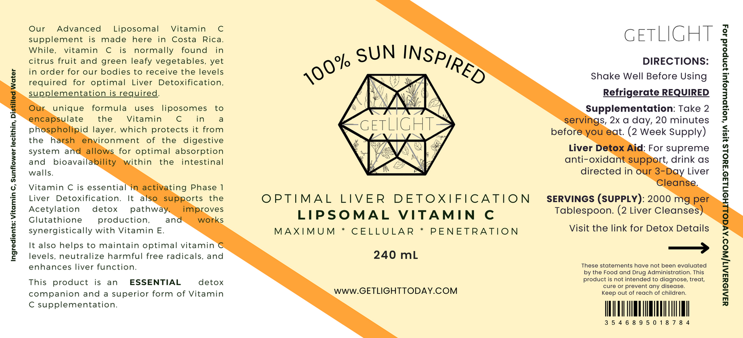 Liposomal Vitamin C (Costa Rica ONLY)