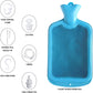2-Liter BPA Free Rubber Enema Bag